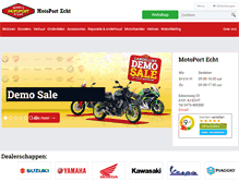 Tablet Screenshot of motoportecht.nl
